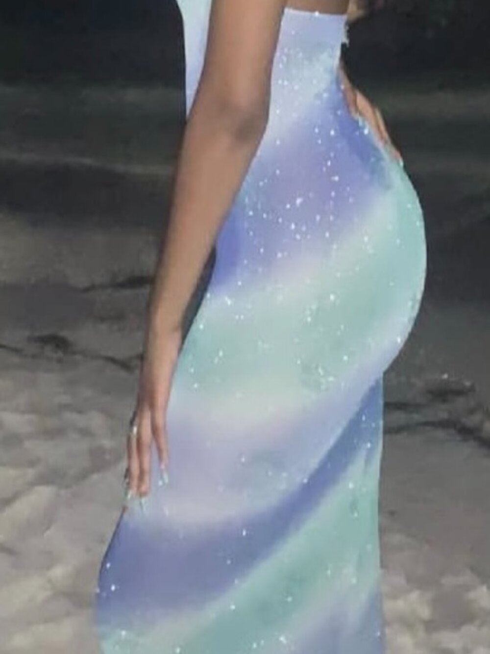 Sparkly Multi-Color Dress - Picture 2 of 7